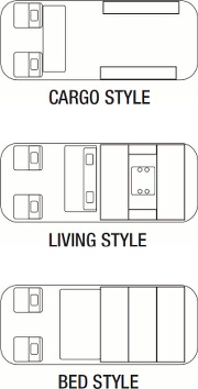 CARGO STYLE LIVING STYLE BED STYLE